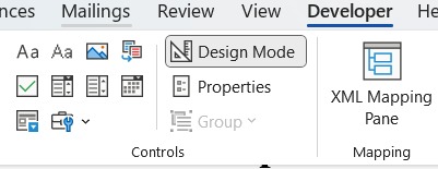 Design Mode